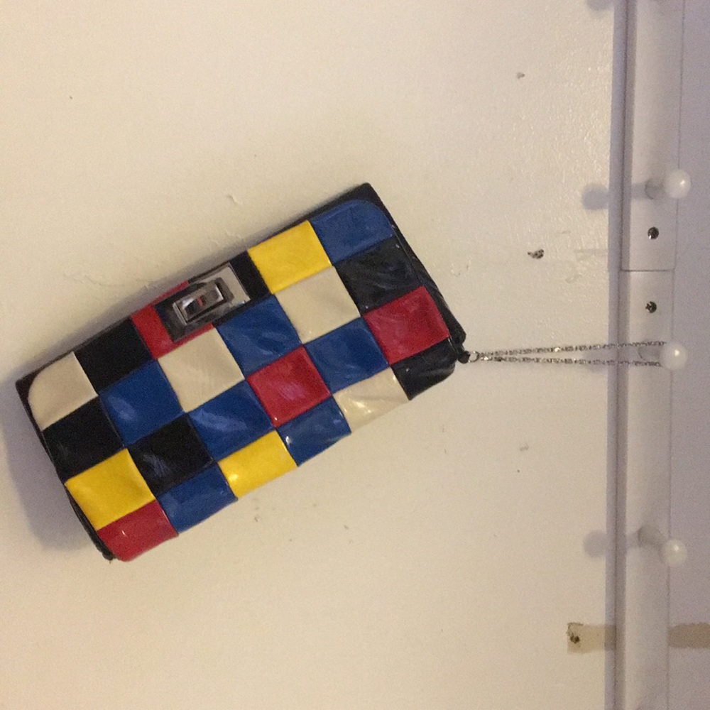 ALDO Patent leather clutch